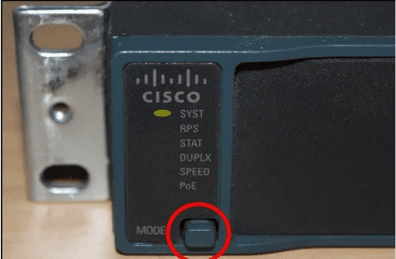 آموزش قدم به قدم ریست فکتوری سوئیچ سیسکو 2960 به روش mode