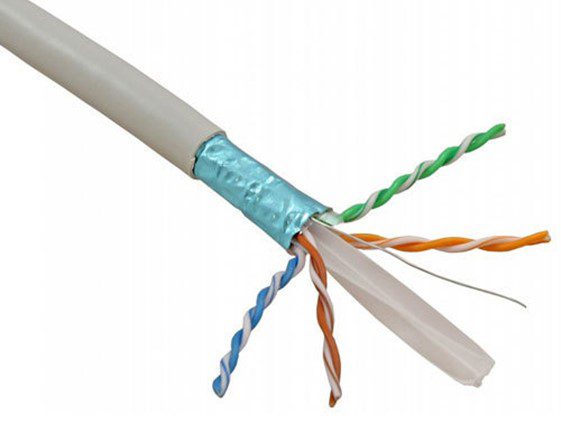کابل شبکه شیلددار F/UTP
