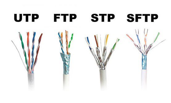 تفاوت کابل شبکه UTP و SFTP