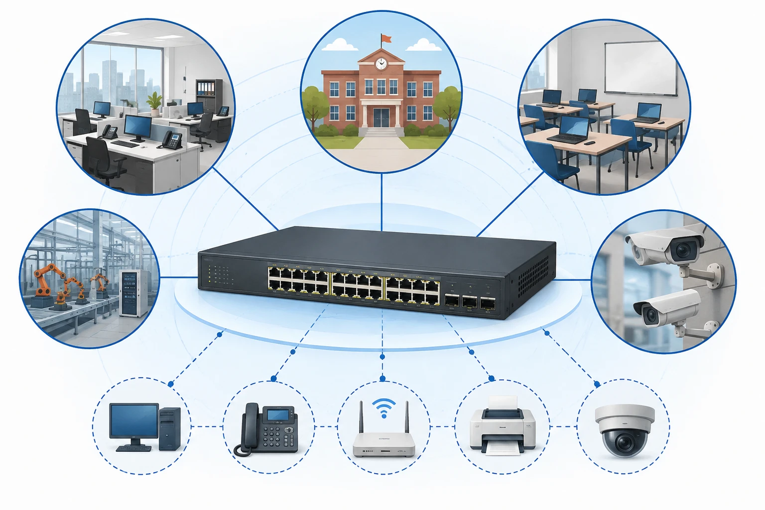 Cisco 2960 برای چه شبکه‌هایی مناسب است؟